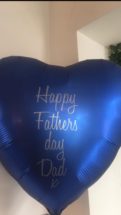 Fathers Day Heart Balloon