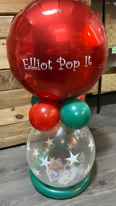 Christmas Pop Me Balloon