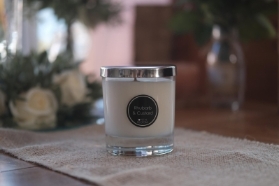 Premium Scented Large Glass Candle