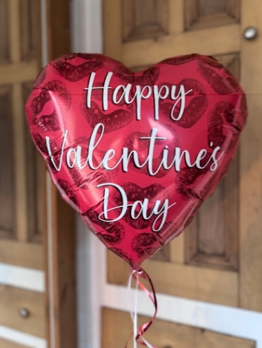 Valentines Helium Balloon